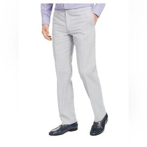 Lauren Ralph Lauren Ultra Flex Total Comfort Dress Pants 42x32 NWT Light Grey